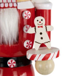 Northlight Peppermint Candy Nutcracker Christmas Figure - 15" - Red And Green -Northlight Christmas northlight f96469 09 19276.1726712129