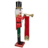 Northlight 36" Red And Green Christmas Nutcracker Soldier With Horn -Northlight Christmas northlight f97140 3updated 66270.1629473966