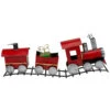 Triple Car Metal Train Christmas Decoration - 15" - Red And Silver 1 Triple Car Metal Train Christmas Decoration - 15" - Red And Silver -Northlight Christmas northlight fa87849 1 sample 45587.1602813020