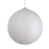 Northlight Tinsel Inflatable Christmas Ball Ornament Outdoor Commercial Decoration - 19.5" - White -Northlight Christmas northlight fa90754 1iupdated 32202.1614025304