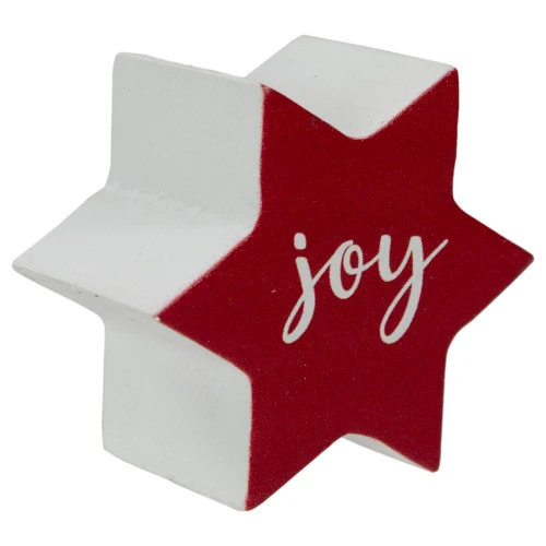 Christmas "Joy" Countdown Advent Calendar - 24" - Red And White 6 Christmas "Joy" Countdown Advent Calendar - 24" - Red And White - Image 4