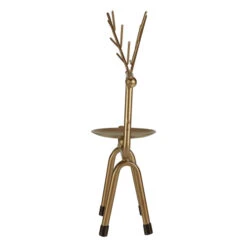 Northlight 10.25" Small Bronze Reindeer Christmas Pillar Candle Holder -Northlight Christmas northlight fh93182 1 06693.1647652761