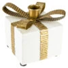 Northlight 4.5" White Metal Gift Box Christmas Taper Candle Holder 2 Northlight 4.5" White Metal Gift Box Christmas Taper Candle Holder -Northlight Christmas northlight fh93194 3 14324.1646269127
