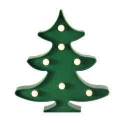 Northlight 8.75" Green Christmas Tree Marquee Wall Sign -Northlight Christmas northlight fm26617 77054.1694101351