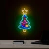 Northlight 15" LED Lighted Neon Christmas Tree Wall Sign -Northlight Christmas northlight fm91370 5 14655.1694101348