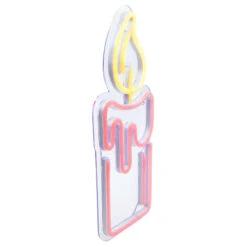 Northlight 12" Red LED Lighted Neon Style Red Candle Christmas Window Silhouette 9 Northlight 12" Red LED Lighted Neon Style Red Candle Christmas Window Silhouette -Northlight Christmas northlight fm94468 2 04506.1666434645