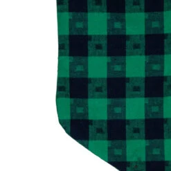 Northlight 20" Green And Black Plaid Christmas Stocking -Northlight Christmas northlight fo26654 2 48767.1608349774