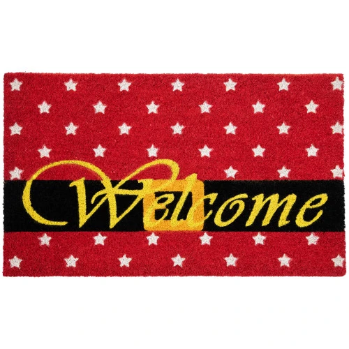 Northlight Red And Black Santa Suit Buckle "Welcome" Coir Christmas Outdoor Doormat 18" X 30" 3 Northlight Red And Black Santa Suit Buckle "Welcome" Coir Christmas Outdoor Doormat 18" X 30"