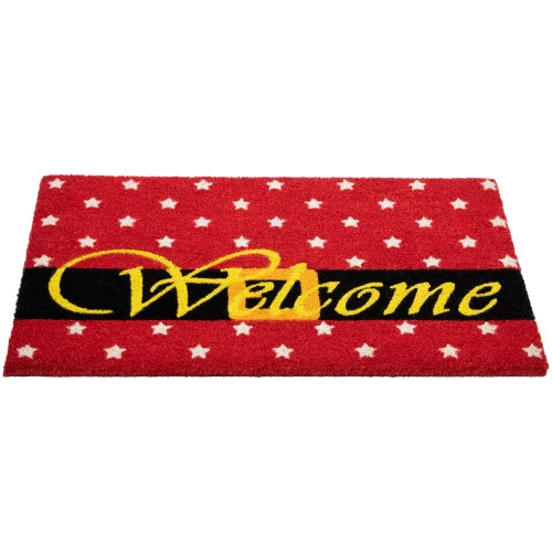 Northlight Red And Black Santa Suit Buckle "Welcome" Coir Christmas Outdoor Doormat 18" X 30" 8 Northlight Red And Black Santa Suit Buckle "Welcome" Coir Christmas Outdoor Doormat 18" X 30" - Image 6
