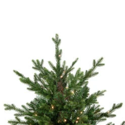 Northlight Real Touch™? Pre-Lit Potted Deluxe Russian Pine Artificial Christmas Tree - 6' - Warm White LED Lights -Northlight Christmas northlight gb20ytp457 gr 3 05517.1696436027
