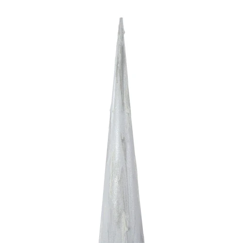 Marbled Cone Christmas Tree - 30" - White And Gray 6 Marbled Cone Christmas Tree - 30" - White And Gray - Image 4