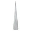 Marbled Cone Christmas Tree - 30" - White And Gray