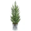 Artificial Cypress Christmas Tree - 18.5" - Unlit