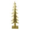 Shiny Christmas Tree On Square Base Decoration - 16" - Gold 2 Shiny Christmas Tree On Square Base Decoration - 16" - Gold -Northlight Christmas northlight gb94412 1 87457.1666942966