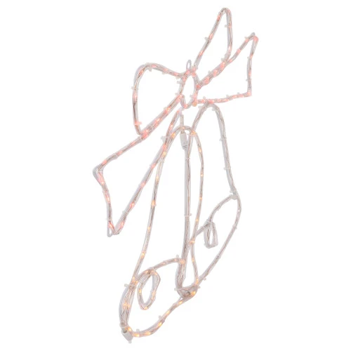 Northlight 23" LED Lighted Bow 4 Function Christmas Window Silhouette 8 Northlight 23" LED Lighted Bow 4 Function Christmas Window Silhouette - Image 6