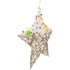 Northlight Lighted Candy Covered Star Christmas Decoration - 17" - Clear Lights 11 Northlight Lighted Candy Covered Star Christmas Decoration - 17" - Clear Lights -Northlight Christmas northlight h83196 02 77398.1696436030