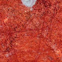 Northlight Lighted Candy Covered Sisal Star Christmas Window Decoration - 18" - Clear Lights -Northlight Christmas northlight h85167 04 34943.1689863895