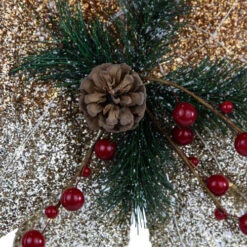 Northlight 23" LED Lighted Champagne Gold Ombre Mesh Bow Christmas Decoration 12 Northlight 23" LED Lighted Champagne Gold Ombre Mesh Bow Christmas Decoration -Northlight Christmas northlight h92307 03 41990.1696436032