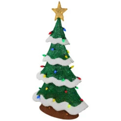 Northlight Lighted Christmas Tree Outdoor Yard Decoration - 50" - Green - Multi-Color LED 13 Northlight Lighted Christmas Tree Outdoor Yard Decoration - 50" - Green - Multi-Color LED -Northlight Christmas northlight h95914 03 62869.1727317579
