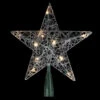 Northlight 9" Lighted Silver Wire Star Christmas Tree Topper - White LED Lights -Northlight Christmas northlight ha87085 2 00731.1694620060