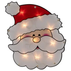 Northlight 12" Lighted Santa Claus Christmas Window Silhouette 11 Northlight 12" Lighted Santa Claus Christmas Window Silhouette -Northlight Christmas northlight ha92202 01 09008.1694274324