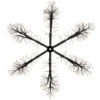 Northlight 24" LED Lighted Snowflake Christmas Decoration, Warm White Lights -Northlight Christmas northlight hc94501 1 41488.1664638453
