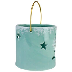 Northlight Pine Tree And Star Cutout Tea Light Christmas Candle Holder - 4.25" - Green -Northlight Christmas northlight hh93144 3 53192.1651078276
