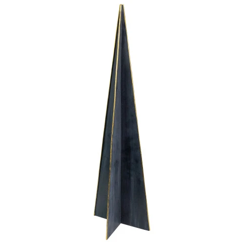 Northlight Triangular Christmas Tree Decoration - 20" - Blue And Gold 3 Northlight Triangular Christmas Tree Decoration - 20" - Blue And Gold