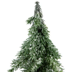 Northlight Frosted Icy Pine Christmas Tree With Jute Base - 10.5" -Northlight Christmas northlight hn92685 03 65450.1691247506