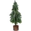 Northlight Frosted Icy Pine Tree With Jute Base Christmas Tree - 14" - Unlit 2 Northlight Frosted Icy Pine Tree With Jute Base Christmas Tree - 14" - Unlit -Northlight Christmas northlight hn92686 01 19076.1691247509