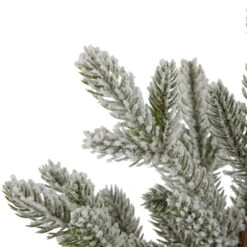 Northlight Mini Frosted Artificial Christmas Tree In Santa Pot - 14.75" - Unlit -Northlight Christmas northlight hn95103 03 27463.1702402353