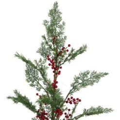 Northlight Pre-Lit Berries And Pine Artificial Potted Christmas Tree - 3' - Warm White LED Lights 10 Northlight Pre-Lit Berries And Pine Artificial Potted Christmas Tree - 3' - Warm White LED Lights -Northlight Christmas northlight hn95106 02 30790.1702142848