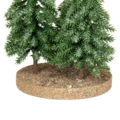 Northlight Icy Downswept Pine Trio Of Trees Christmas Decoration - 8" - Unlit -Northlight Christmas northlight hn96809 05 1 89729.1727317578