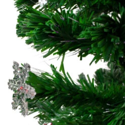 Northlight 4' Pre-Lit Color Changing Fiber Optic Artificial Christmas Tree With Snowflakes 11 Northlight 4' Pre-Lit Color Changing Fiber Optic Artificial Christmas Tree With Snowflakes -Northlight Christmas northlight j65066 4 35025.1591634552