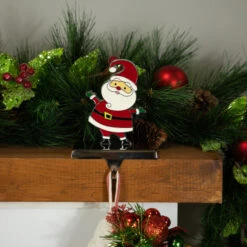 Northlight Santa Claus Christmas Stocking Holder - 5.5" -Northlight Christmas northlight j96401 styled 02 95452.1719611160