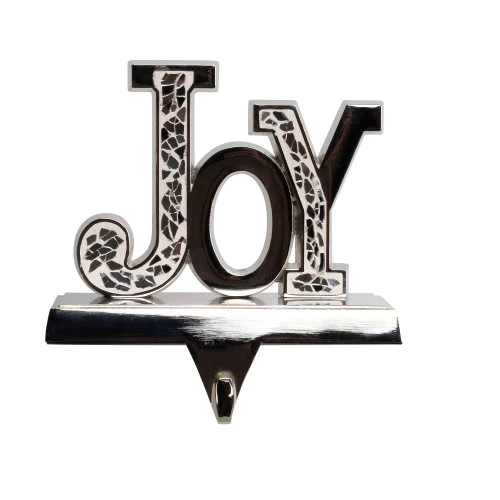 Northlight Joy Christmas Stocking Holder - 4.75" 4 Northlight Joy Christmas Stocking Holder - 4.75" - Image 2