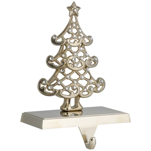 Northlight Christmas Tree Stocking Holder - 6.25" - Rose Gold 6 Northlight Christmas Tree Stocking Holder - 6.25" - Rose Gold - Image 4