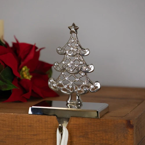 Northlight Christmas Tree Stocking Holder - 6.25" - Rose Gold 4 Northlight Christmas Tree Stocking Holder - 6.25" - Rose Gold - Image 2
