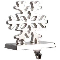 Northlight Snowflake Metal Christmas Stocking Holder - 5" -Northlight Christmas northlight j96407 02 54850.1727317574