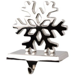 Northlight Snowflake Metal Christmas Stocking Holder - 5" -Northlight Christmas northlight j96407 03 64642.1727317575