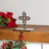 Northlight Filigree Cross Christmas Stocking Holder - 5" 2 Northlight Filigree Cross Christmas Stocking Holder - 5" -Northlight Christmas northlight j96409 styled 01 54598.1727317577