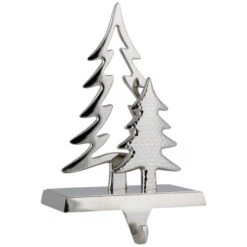 Northlight Double Pine Tree Christmas Stocking Holder - 7" 11 Northlight Double Pine Tree Christmas Stocking Holder - 7" -Northlight Christmas northlight j96413 02 55478.1719611161