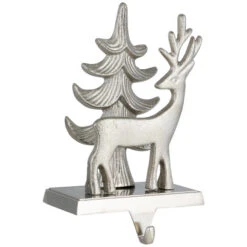 Northlight Reindeer And Pine Tree Christmas Stocking Holder - 7" -Northlight Christmas northlight j96414 02 18200.1719611163