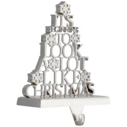 Northlight "It's Beginning To Look A Lot Like Christmas" Metal Tree Stocking Holder - 6.5" 11 Northlight "It's Beginning To Look A Lot Like Christmas" Metal Tree Stocking Holder - 6.5" -Northlight Christmas northlight j96415 02 97654.1719611166