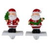 Northlight Santa Claus Christmas Stocking Holders - 4.75" - Set Of 2 1 Northlight Santa Claus Christmas Stocking Holders - 4.75" - Set Of 2 -Northlight Christmas northlight j96416 01 45864.1719611162