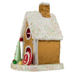 Northlight Gingerbread Glitter Candy House Christmas Decoration - 13" 15 Northlight Gingerbread Glitter Candy House Christmas Decoration - 13" -Northlight Christmas northlight ja93317 4 29396.1669970845