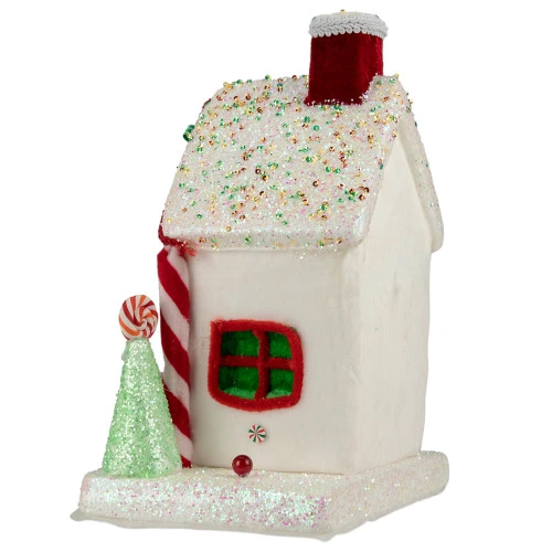 Northlight Peppermint Candy House Christmas Decoration - 11" 10 Northlight Peppermint Candy House Christmas Decoration - 11" - Image 8