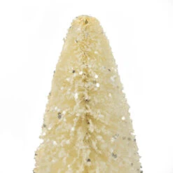 Northlight Glittered Sisal Christmas Tree With Wooden Base Decoration - 8.75" - Cream 11 Northlight Glittered Sisal Christmas Tree With Wooden Base Decoration - 8.75" - Cream -Northlight Christmas northlight ja93336 2 84651.1652460117