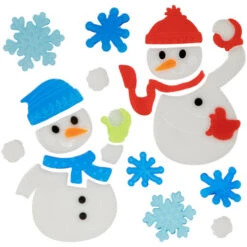 Northlight Set Of 6 Double Sided Christmas Gel Window Clings 12 Northlight Set Of 6 Double Sided Christmas Gel Window Clings -Northlight Christmas northlight jh95179 03 91384.1698958246