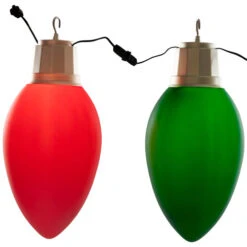 Set Of 4 Lighted Blow Mold C7 Bulbs Christmas Decorations, 20" -Northlight Christmas northlight jq95665 01 56374.1697819516